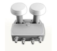 LNB Monoblocco 6° Astra HotBird 4 Uscite Indipendenti