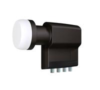 LNB QUAD PREMIUM 4 USCITE INDIPENDENTI PER PARABOLA SATELLITARE EK DRO 40G