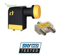 LNB SCR UNICABLE + 1 PORTA LEGACY LNB PER SKY ED ALTRO LNB013 CON FILTRO LTE