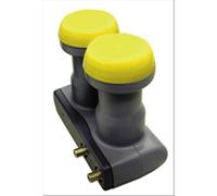 LNB UNIVERSALE MONOUTENZA MONOBLOCCO TWIN 6° 2 FEED