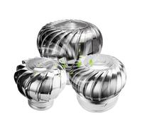 Lnder Comignolo Girevole Canna Fumaria Rotante in Acciaio Inossidabile 100mm per Scarico A Parete Esterna Scarico Cappa Aria Frescaventilazione E Protezione dagli Insetti (Size : 7.5cm/2.9")