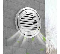 Lnder Griglia di Ventilazione per Cucina Coperchio di Ventilazione con Zanzariera Coperchio della Griglia di Ventilazione per Ventilazione con Circolazione dell'Aria HVAC (Size : 300mm/11.8")