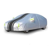 LNDGHC Telo Copriauto per Audi A4 B9 Avant Wagon 2015-2024 Esterno Antigrandine Copertura Impermeabile Antipolvere Copri Macchina Tutte Stagioni AntiGraffi,C