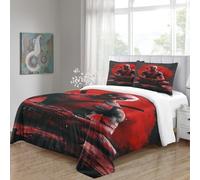 LNDVBEUDK Stampa 3D Deadpool Biancheria Da Letto 3 Pezzi Set Copripiumino E Federa Coordinata Per Ragazzi E Ragazze,coppie,camera Da Letto,decorazione Double(200x200cm)