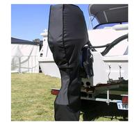 LNEMYQRS Copri Motore Fuoribordo Telo coprimotore for Barca Coprimotore fuoribordo Completo Impermeabile Resistente ai Raggi UV Resistente alle Crepe 600D for impieghi gravosi(30-60HP)