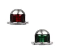 LNGJIN 2 Pezzi LucediNavigazione,LuciperBarche 12 V，lucinauticaperbarca,lucidinavigazioneperbarcaled,LucidiNavigazione perBarche,NavigazioneBarca a LED,Adatto a navi,barche,ecc,Rosso, Verde
