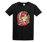 LNGXN Hiroshima Toyo Carp Uomo Nero, Nero , 3XL