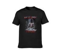 LNGXN Lost Society Braindead t-shirt grafica t-shirt stampata top camicia da uomo nero, Nero , L