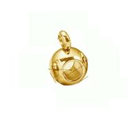 LNHBZ 10 pezzi distanziatori perline pendenti ciondoli fermagli color oro per creazione di gioielli fai da te reperti foro 2-4,0 mm perline-A-oro-8,5x6x3,5 mm