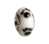 LNHBZ 2025classic 925 Sterling Silver Flower Leaf Cosmic Rainbow Murano Glass Charms Perline Adatto Bracciale Gioielli da Donna -AMC013469-2