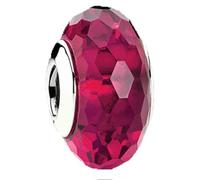 LNHBZ 2025classic 925 Sterling Silver Flower Leaf Cosmic Rainbow Murano Glass Charms Perline Adatto Bracciale Gioielli da Donna -AMC013053