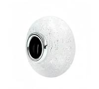 LNHBZ 2025classic 925 Sterling Silver Flower Leaf Cosmic Rainbow Murano Glass Charms Perline Adatto Bracciale Gioielli da Donna -AMC013455