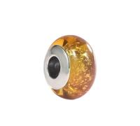 LNHBZ 2025classic 925 Sterling Silver Flower Leaf Cosmic Rainbow Murano Glass Charms Perline Adatto Bracciale Gioielli da Donna -AMC0257