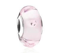 LNHBZ 2025classic 925 Sterling Silver Flower Leaf Cosmic Rainbow Murano Glass Charms Perline Adatto Bracciale Gioielli da Donna -AMC0096