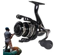 Lnhgh Acqua salata Reel Rulli da d'acqua,Metallo Mulinello di colata | Rapporto di attrezzatura portatile 5,2: 1 Strumento di baitcasting per River Pond, Tackle Professionale