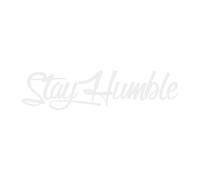 Lnhgh Adesivo per auto Rimani umile,adesivo per auto Rimani umble,Adesivo per auto Stay Humble | Adesivo impermeabile per scritte del parabrezza libero di tagliare per la finestra di