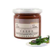 Lnhgh Base sabbia per miniature, materiale base in miniatura | 200 ml simulazione terra texture basata fango di sabbia - donne uomini semplici deserto deserto paesaggi desertici artigianato per