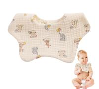 Lnhgh Bavaglini in garza di cotone, bavaglini per ragazzi e ragazze,Bavaglini morbidi in puro cotone a 6 strati per tutte le stagioni | Bavaglini multifunzione per forniture di alimentazione