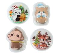 Lnhgh Borsa 'acqua calda a mano portatile, a forma di, scaldamani riutilizzabili a lunga durata, custodia riscaldata, 4 pezzi, portatile, per uomini, inverno, esterni, donne, campeggio