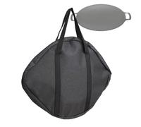 Lnhgh Borsa per il trasporto della stufa in ghisa, borsa per padella | Protettori per pentole,Organizzatori di borse da chef impermeabili, contenitore di utensili multi-cucina per lo stoccaggio di