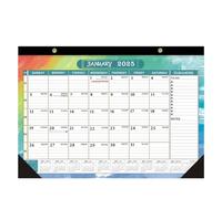 Lnhgh Calendario delle affermazioni positive,calendario delle affermazioni quotidiane, 18 di pianificatore, calendario staccabile 2024-2025, pagina motivazionale giornaliera, decorazione per