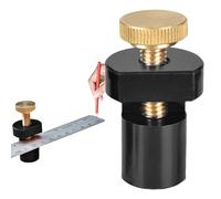 Lnhgh Calibri per scale per circolare, strumento di disposizione dei limo delle scale, quadrati in lega di alluminio, blocco di confine per tavolo da lavoro in legno, fermate quadrate