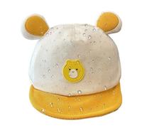 Lnhgh Cappellini da Baseball per - Cappello di Protezione Solare per e Bambini, Protezione UV per Esterni, Spiaggia, Viaggi, Vacanze, Giallo, L