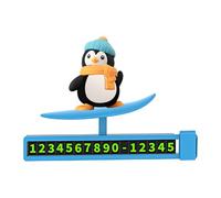 Lnhgh Carta del Numero di Movimento 'Automobile, Numero di Telefono di parcheggio Automatico - Ornamento Skateboard Scorrevole Automobile Design - Console