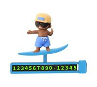 Lnhgh Cartello di parcheggio temporaneo per Auto, Carta del Numero di Movimento 'Automobile,Ornamento di Skateboard Scorrevole Automotive Design | Decorazione per Schermo