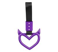 Lnhgh Cinturino da polso per auto, cinghie per auto Drift Charm - Manico a cuore diavolo per interni auto, facile da installare, per SUV e vari veicoli