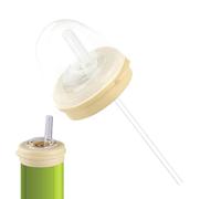 Lnhgh Copertura per Lattine con Cannuccia, Coperture per Lattine di Succo, Tappi di Sicurezza in Silicone Riutilizzabili con Cannuccia Antigoccia per Energy Drink Succo Birra Bibita, da Picnic Viaggio