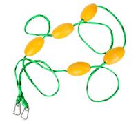 Lnhgh Corda di sicurezza per piscina, corda per piscina | Corda di sicurezza con galleggianti,Clip in acciaio 16,4 piedi Parte di ricambio forte Fornitura di tubi in treccia per percorsi