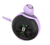 Lnhgh Cuffie semi-in-ear per cuffie audio senza fili, audio HD portatili con riduzione del rumore, uso familiare, professionale, casa, viaggi e sport