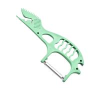 Lnhgh Economa per cucina | Economo vegetale ergonomico con apribottiglie | raschietto per scale antiscivolo per verdure frutta e pesce strumento da cucina