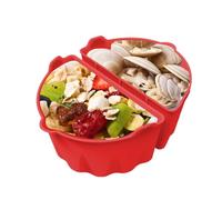 Lnhgh Fodera per pentola a cottura lenta in silicone, divisore per pentola a cottura lenta,1 paio Divisore per verdure di carne Dolore al fornello lento | 6-8 QT Cucina Cucina Gadget Rice persiana da