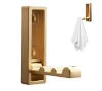 Lnhgh Gancio pieghevole robusto, gancio invisibile pieghevole, gancio invisibile per la porta dietro | Rack per vestiti versatili per camera da, armadio, ingresso, cucina, bagno