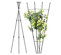 Lnhgh Griglia Per Piante Rampicanti | 2 Pezzi Supporto Verticale Per Orto | Supporto Verticale Giardino Con Risparmio Spazio Per Cetrioli Uva Rose Vigne Terrazzo Cortile Balcone