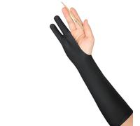 Lnhgh Guanto Da Disegno Per La Mano Destra - Mittone a Due Dita con Rifiuto del Palmo per Schizzi,Esteso Per La Mano Sinistra | Per Le Mani Degli Artisti E Dei Pittori, Per Braccia E Gomito, Per Carta