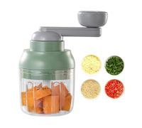 Lnhgh Hopper a mano per, tritacarne manuale per alimenti | Processore vegetale a mano in acciaio inossidabile Cutter per verdure portatile | Insalata di casa con aglio aglio