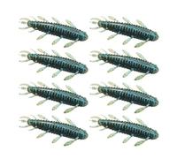 Lnhgh Lures de Basso, esche da pesca al Bar | Silkworms esche per la pesca del ghiaccio | Simulazione Simulazione Senza Cucire Lento, esche da Seta pesca di Seta per Tipi di Acqua