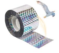 Lnhgh Nastro spaventoso per riflettenti, dispositivi anti- double face, nastro riflettente per colombe, falchi, picchi, oche, proteggere la vostra casa, giardino, frutteto