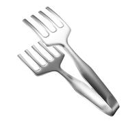 Lnhgh Pinze alimentari per cucinare, pinze da pesce in acciaio inossidabile, presa antiscivolo, resistente al calore e utensili da cucina per afferrare pesce e capovolgere bistecche