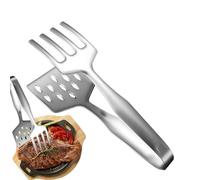 Lnhgh Pinze da cucina, pinze per pesci in acciaio, presa antiscivolo, resistente al calore e utensili da cucina per afferrare pesce e capovolgere bistecche