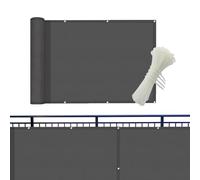 Lnhgh Schermo di privacy per terrazza, schermo del balcone - Schermo del balcone per appartamenti | 157.48X35.43 Pollici Portico Patio recinzione Parabrezza Copertura Rete Tessuto Tessuto, Portico