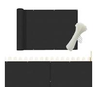 Lnhgh Schermo di privacy per terrazza, schermo del balcone - Schermo di privacy per balcone - 157.48X35.43 Pollici Portico Patio recinzione Parabrezza Copertura Rete Tessuto Tessuto, Portico