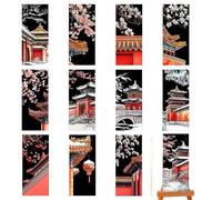 Lnhgh Segnalibri per grattarsi, segnalibri da grattare per loro, Partation Favor Scratch Off Paper Set di 12, Bookmarks Making Kit for Kid Students Party Favor per attività in classe