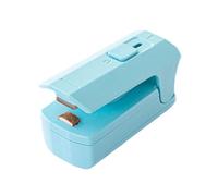 Lnhgh Sigillante per sacchetto intelligente, sigillanti per borse, pratico sigillante snack con taglierina taglierina sottovuoto forniture per la casa e per la casa