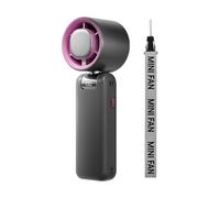 Lnhgh Ventilatore portatile, ventilatore portatile | Ventilatore d'aria di raffreddamento regolabile a 3 velocità,Dispositivo di traffico aereo ricaricabile USB, forniture da viaggio all'aperto