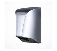 LNHHG Asciugamani Automatico Smart Sensor Asciugamani Elettrico Mini Caldo ＆ Freddo Vento ad Alta velocità Asciugamani rapido Macchina for WC(Silver)
