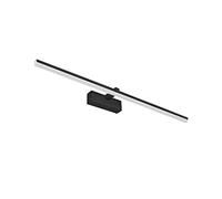 LNHHG Lampada da Parete Lampada da Bagno 8W 12W 16W 20W Lampada da Parete Lampada da toeletta Impermeabile Illuminazione Interna(5500-7000K,Black_12W 56CM)